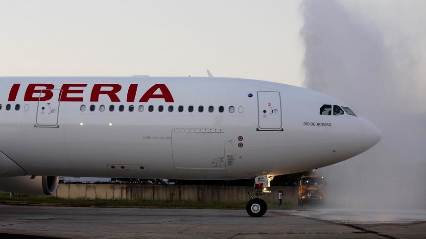 AVIÓN DE IBERIA