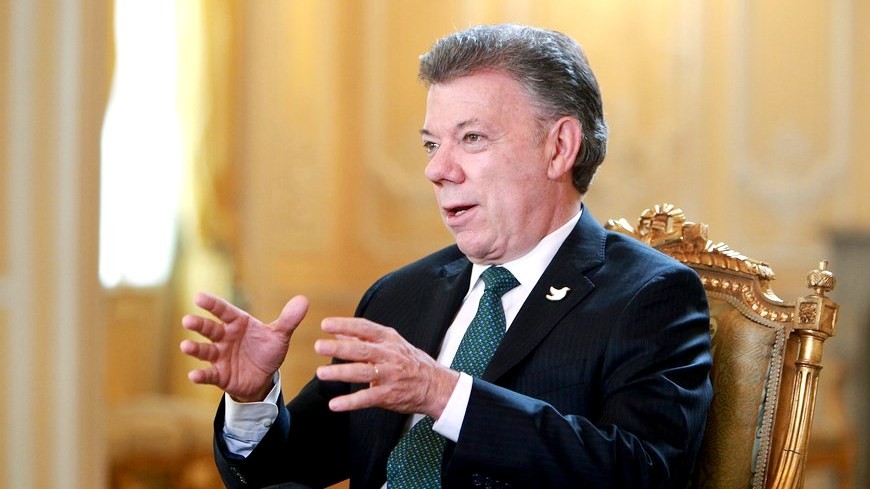 El presidente de Colombia, Juan Manuel Santos. EFE