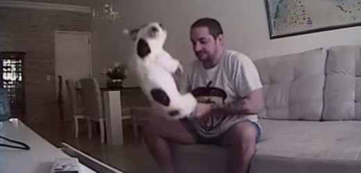 Video: dejó a su novio en casa y mira lo que descubrió