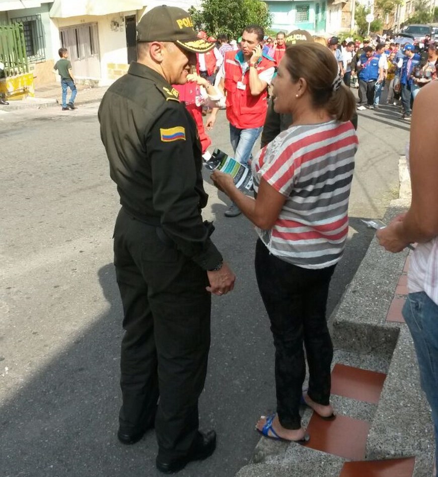 General José Gerardo Acevedo incentivó la denuncia y pidió a la ciudadanía que haga uso del portal Seguridad en línea y de la aplicación Cuadrante Amigo.