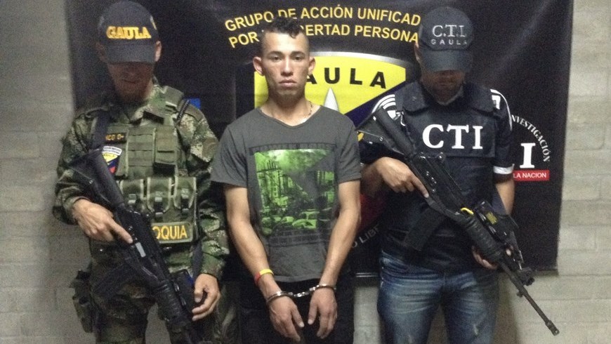 Capturado alias 'el Tata', extorsionista del 'Clan Úsuga' en el Bajo Cauca 2 Foto: Cuarta Brigada del Ejército
