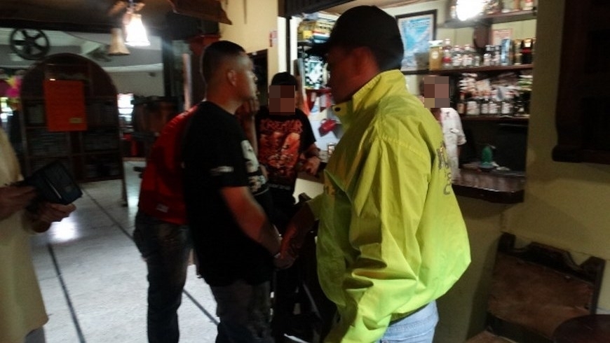 Capturado alias 'Nicasio' por atentar contra un policía en Fredonia 2 Foto: Policía Antioquia