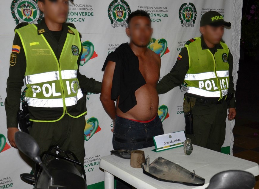 En Caucasia cayó uno de los jefes de sicarios del 'Clan Úsuga' 2 Foto: Policía Antioquia