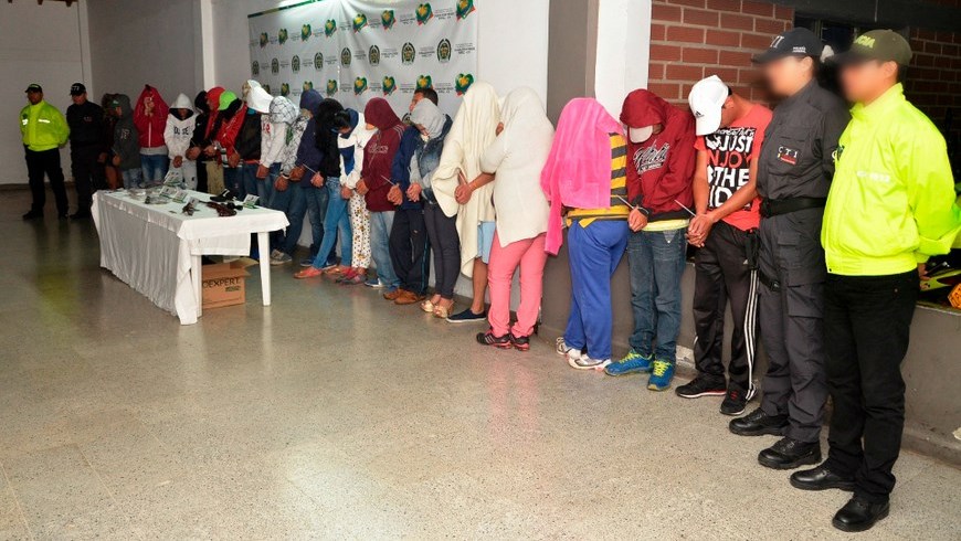 Enviaron a la cárcel a 24 miembros de la banda criminal 'el Laberinto' 3 Foto: Policía Antioquia
