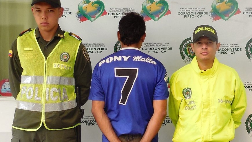 Sospechoso de asesinar a su compañera sentimental fue capturado en Amalfi 2 Foto: Policía Antioquia