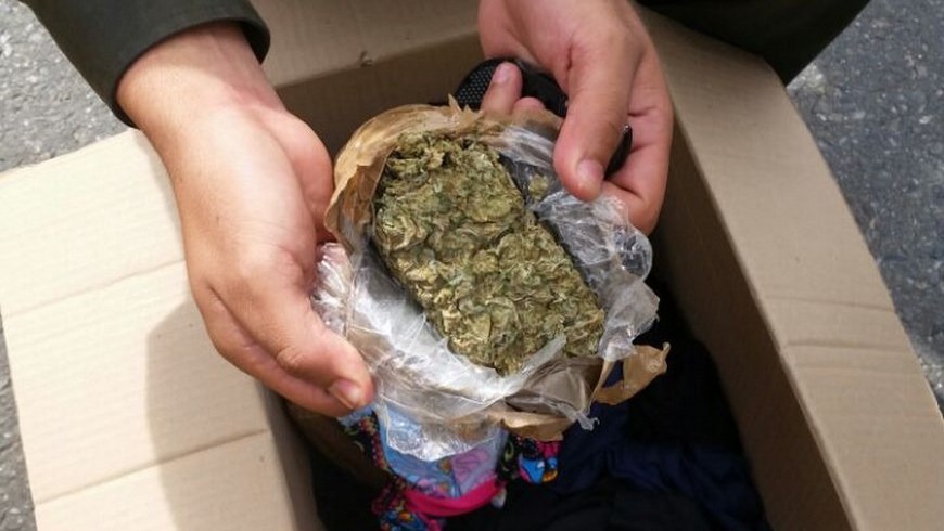 Capturada en la Terminal del Sur. Foto: Policía Metropolitana