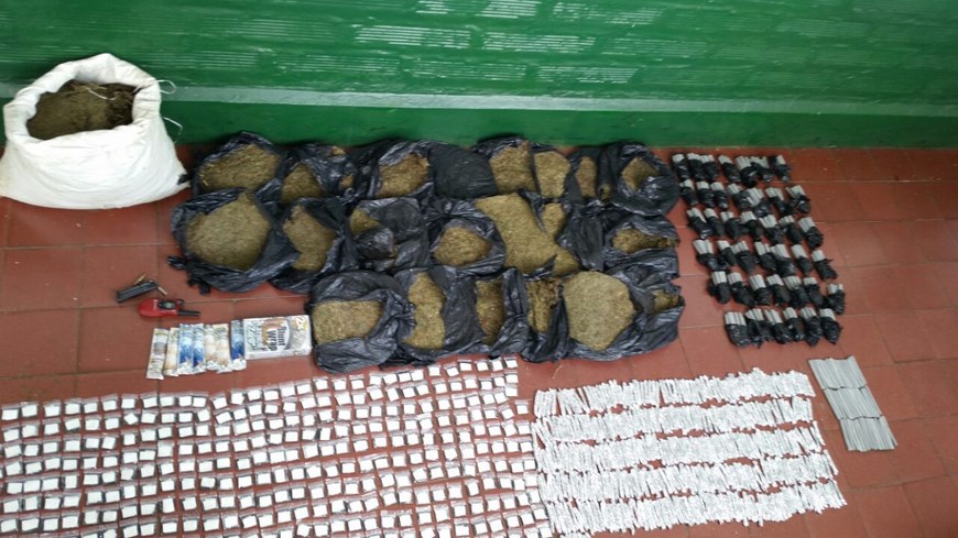 Policía desmanteló un centro de acopio de estupefacientes del combo 'La Avanzada' 4 Foto: Cortesía