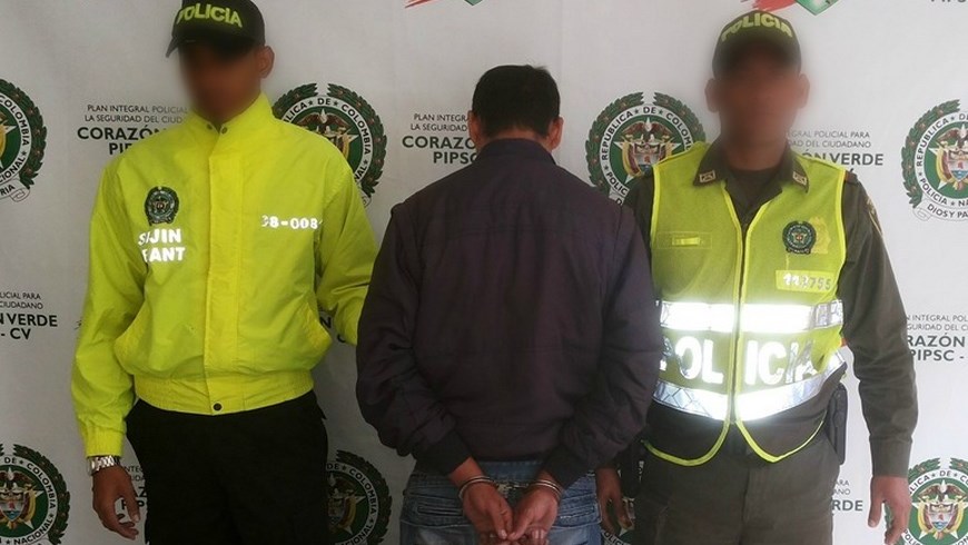 Dos presuntos homicidias fueron capturados en Concordia 3 Foto: Policía Antioquia