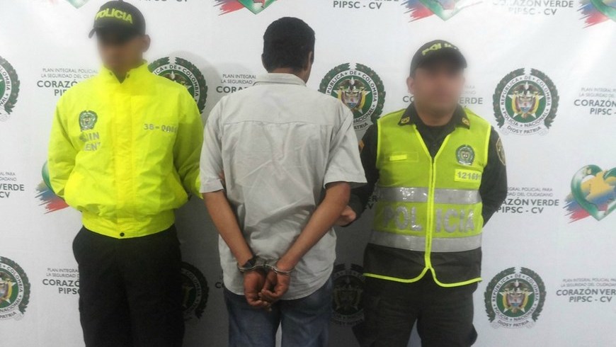 Por abusar sexualmente de una niña capturaron a 'Pocholo' en Concordia 2 Foto: Policía Antioquia