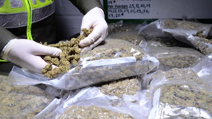 Capturados en El Poblado. Foto: Policía Metropolitana