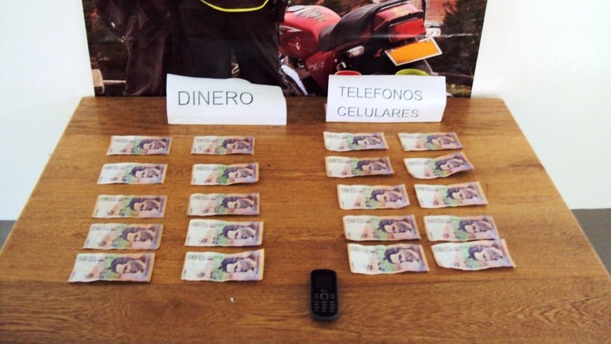 Capturados por extorsionar a un carnicero en San José de la Montaña 3 Foto: Policía Antioquia
