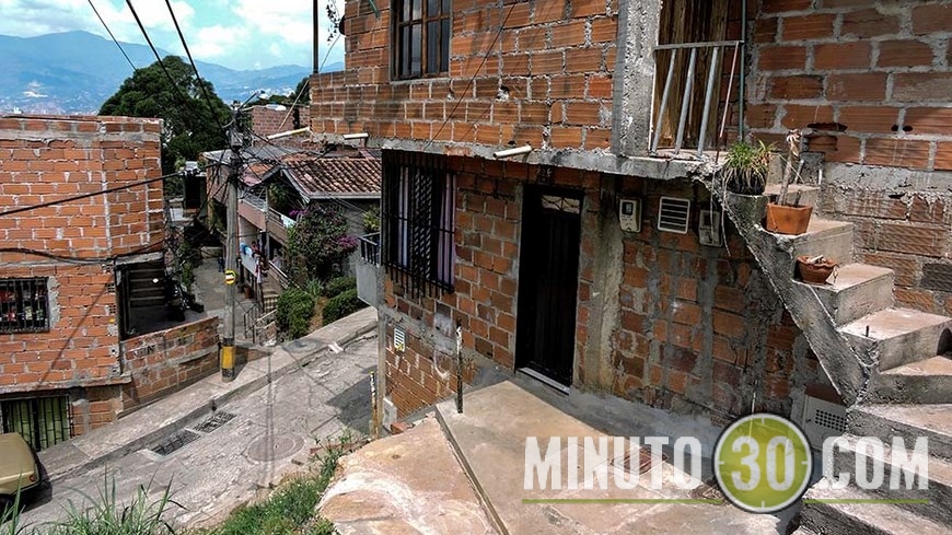 Casa donde ocurrió el crimen.