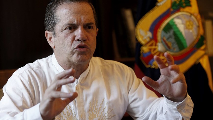 Canciller Ecuatoriano