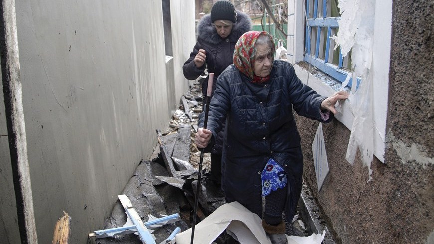 Civiles muertos en Donetsk 2