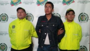 John Alexander Ulloa Antury. Foto: Policía Metropolitana de Bogotá