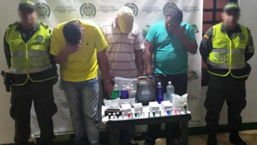 En Sonsón cayeron tres presuntos falsificadores de moneda 5 Foto: Policía Antioquia