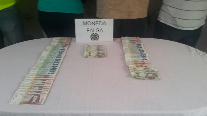 Por traficar con moneda falsa capturaron a tres 'rolos' en la autopista Medellín - Bogotá 3 Foto: Policía Antioquia