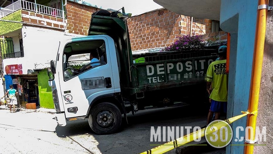 Lugar del accidente.