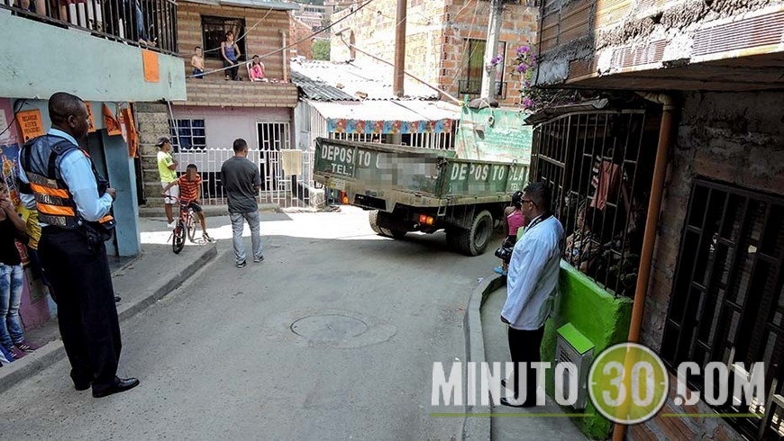 Lugar del accidente.