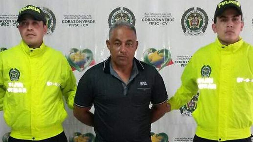 Padre del futbolista Alex Mejía detenido por homicidio 2 Foto: Policía Atlántico