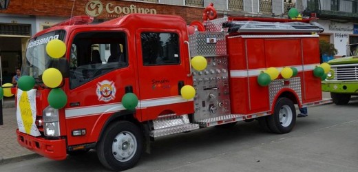 FOTOS: Sonsón estrena carro de Bomberos