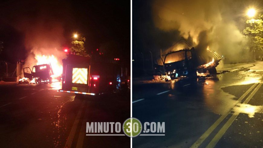 Por el incendio de un camión durante el paro minero enviaron a un sujeto a la cárcel 4 Camión quemado