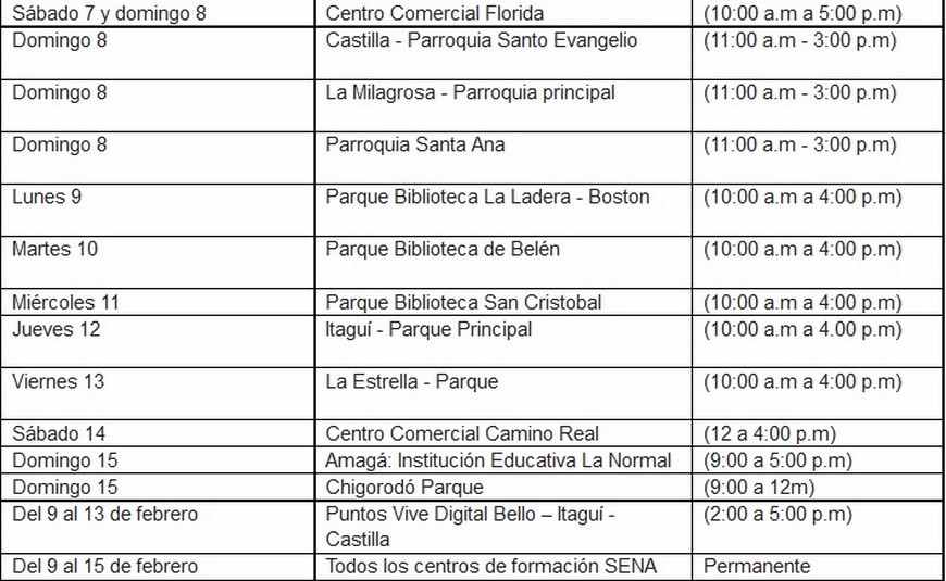 incripciones sena antioquia