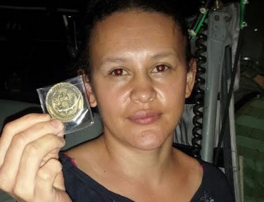 Soldado víctima de una mina antipersona en Ituango fue trasladado hasta Bogotá 3 Madre del soldado víctima de mina antipersona. Cortesía