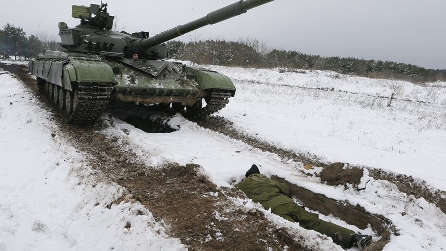 tensión en el frente del este de Ucrania 3