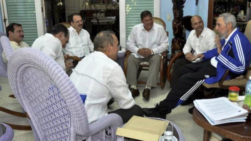 El líder cubano, Fidel Castro.