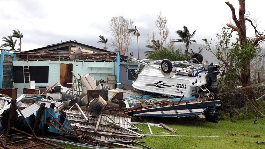 Daños producidos por el paso de un ciclón en Australia. EFE/Archivo