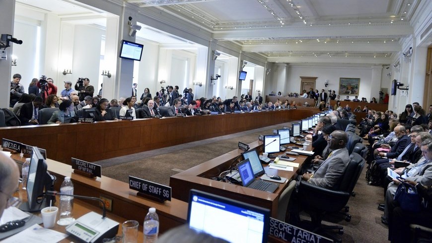 Sesión especial de la OEA para abordar la crisis diplomática entre Estados Unidos y Venezuela