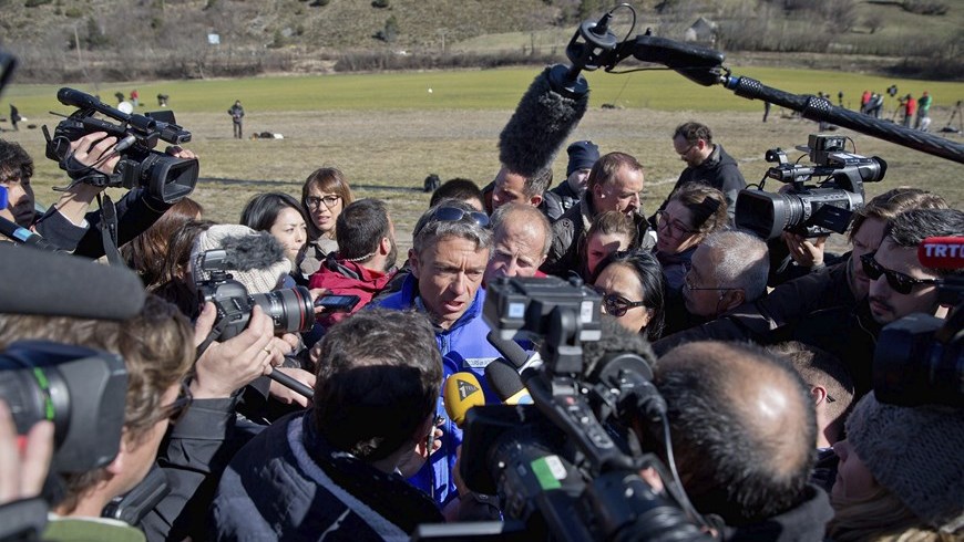 Accidenete en los alapes