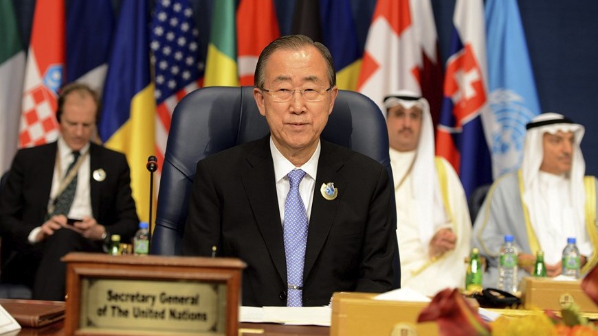 Ban Ki Moon, La ONU