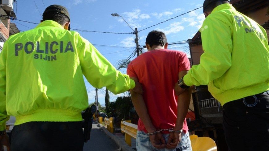 A alias 'Tufo', presunto ladrón de bancos, lo cogieron en Kennedy 1 CAPTURA DE ALIAS TUFO 4