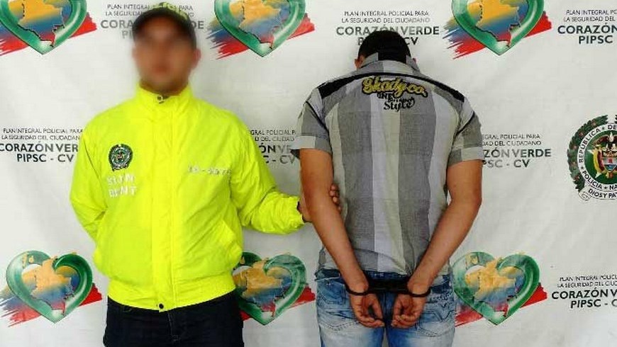 Capturado por participar en un atentado que dejó un hombre herido en Hispania 2 Foto: Policía Antioquia