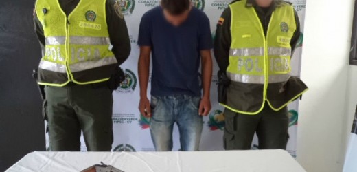 CAPTURA POR PORTE ILEGAL ARMA DE FUEGO