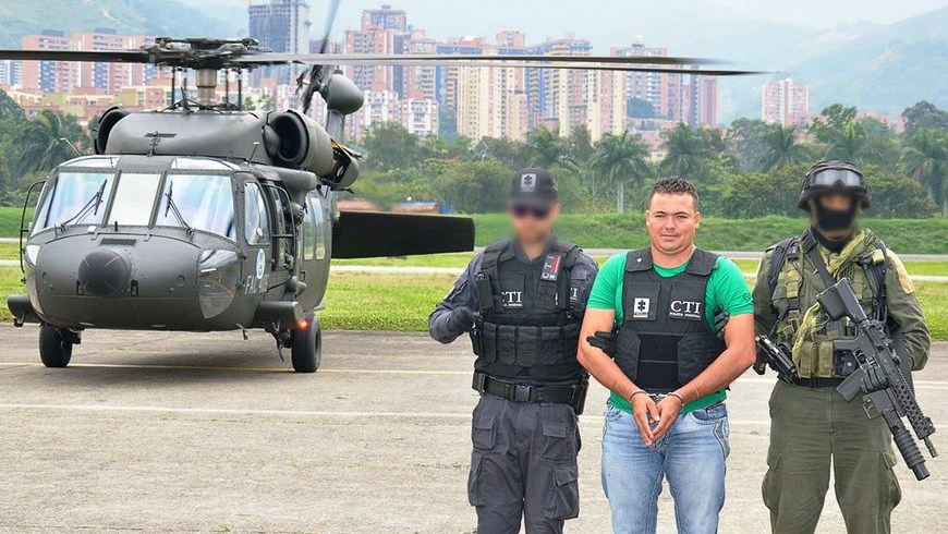 En Zaragoza cayó alias 'el Político', un pez gordo del 'Clan Úsuga' en Antioquia, Córdoba y Bolívar 3 Foto: Policía Antioquia