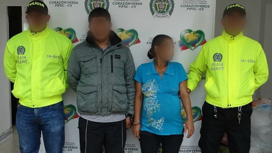 Cautro capturas dejó operativo contra el tráfico de estupefacientes en el Oriente antioqueño 2 Capturados en San Rafael. Foto: Policía Antioquia