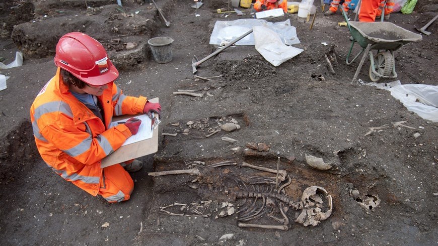 Cuerpos , peste negra