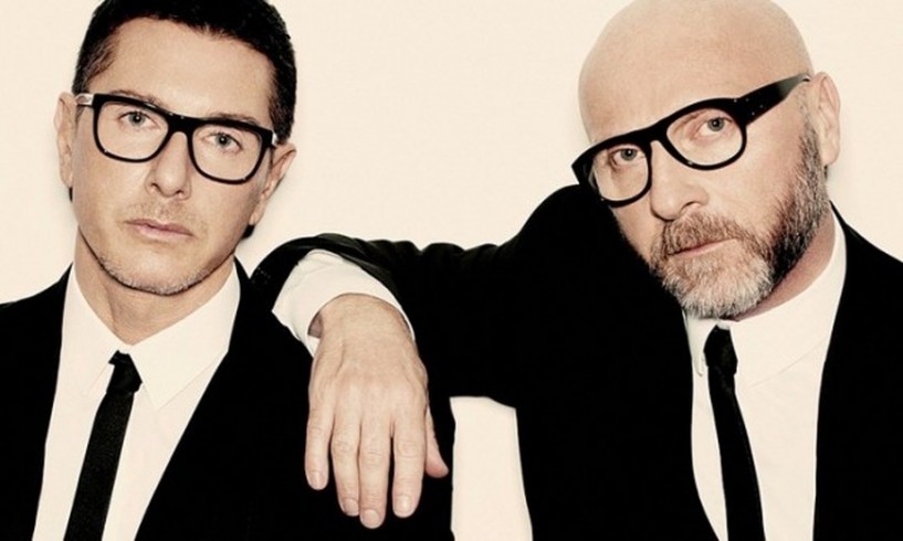 los diseñadores dolce y gabanna,