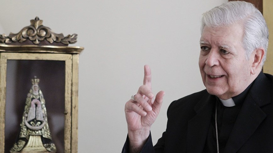 El cardenal venezolano Jorge Urosa Savino