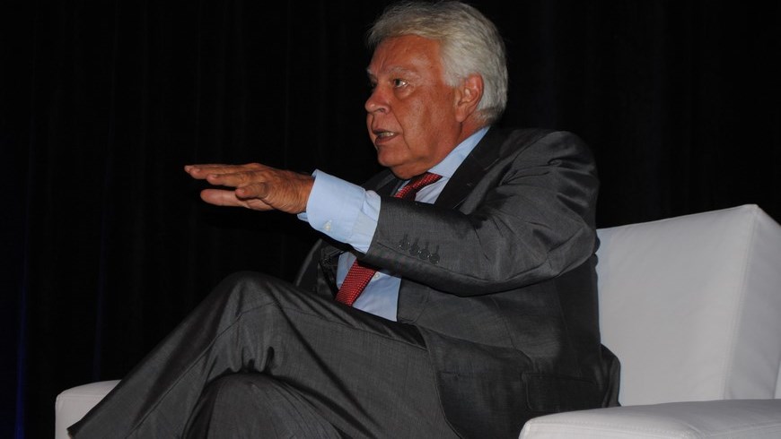 El expresidente del gobierno español Felipe González. EFE/Archivo