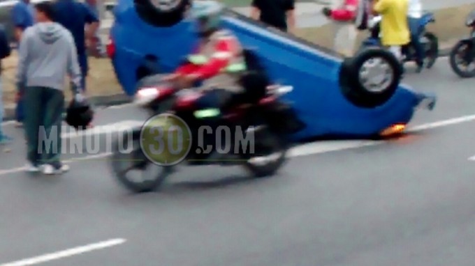 volcamiento en la regional