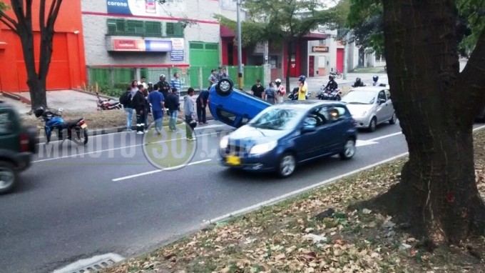 volcamiento en la regional