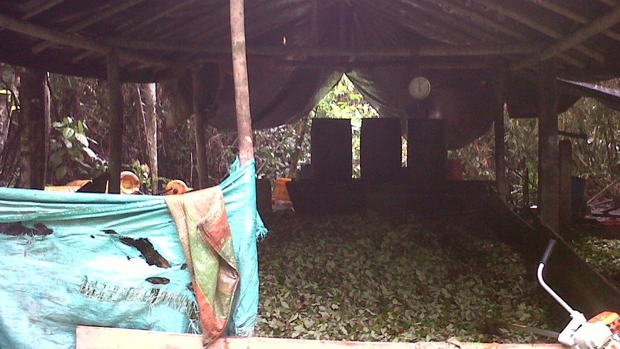 Nueve laboratorios de las Farc y el Eln destruyó el Ejército en Antioquia 2 Foto: Fuerza de Tarea Nudo de Paramillo.