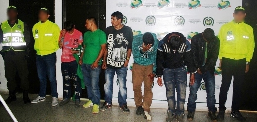 En San Roque cayeron seis atracadores de la banda ‘los Chiveros’ 2 Foto: Policía Antioquia