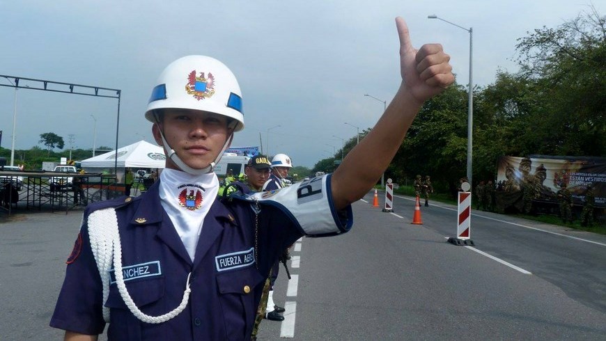 Cortesía: Comando Aéreo de Combate N°4.