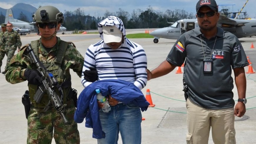 Capturado importante narcotraficante en Chigorodó 2 Alias "don Javier", tiene pedido de extradición por una corte de EE.UU. Foto. Cortesía.