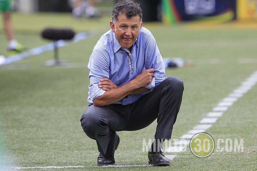 El entrenador de Atlético Nacional, Juan Carlos Osorio.